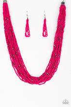 Load image into Gallery viewer, Summer Samba - Pink Necklace
