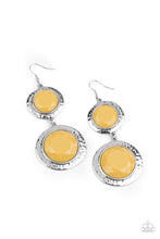 Load image into Gallery viewer, Thrift Shop Stop - Yellow Earring
