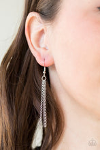 Load image into Gallery viewer, Prehistoric Drama - Silver Necklace
