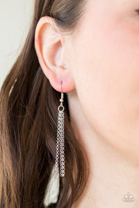 Prehistoric Drama - Silver Necklace
