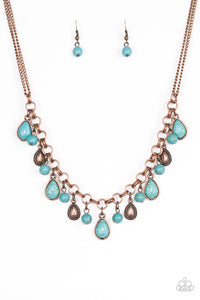 Welcome To Bedrock - Copper Necklace