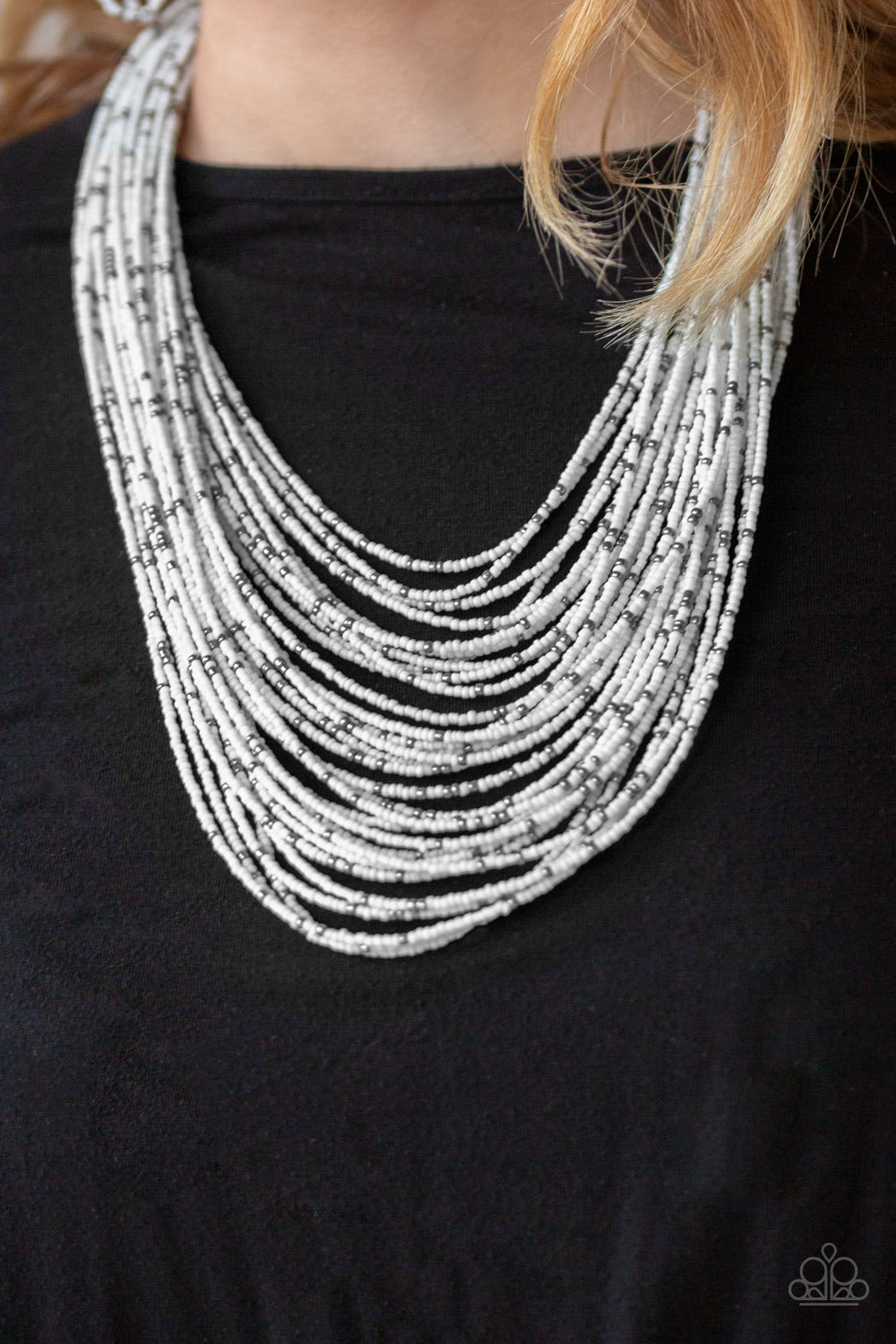 Rio Rainforest - White Necklace