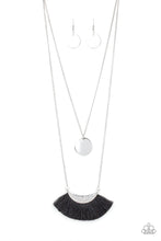 Load image into Gallery viewer, Tassel Temptation - Black Necklace
