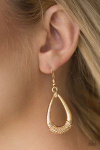 Texture Trending - Gold Earrings