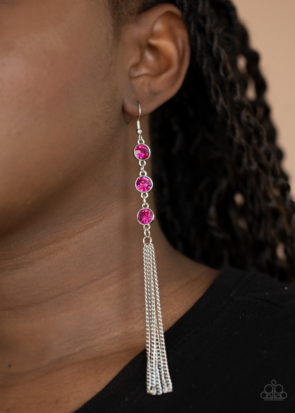 Moved To TIERS - Pink Earring