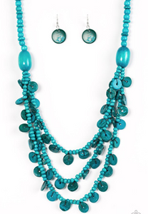 Safari Samba - Blue Necklace