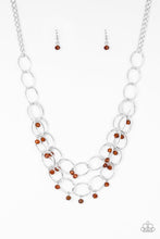 Load image into Gallery viewer, Yacht Tour - Brown Necklace
