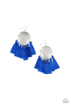 Load image into Gallery viewer, Tassel Tribute - Blue Earring
