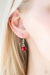 Rose-Colored Glasses - Red Necklace