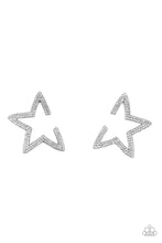 Load image into Gallery viewer, Star Player - Black Post Earring
