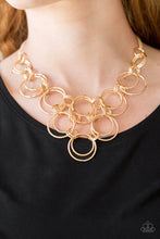 Load image into Gallery viewer, Ringing Off The Hook - Gold Necklace
