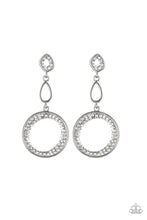 Load image into Gallery viewer, On The Glamour Scene - White Post Earring

