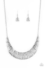 Load image into Gallery viewer, Metallic Mechanics - Silver Necklace
