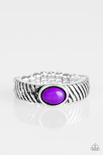 Load image into Gallery viewer, Zebra Zen - Purple Ring
