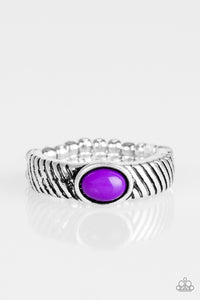 Zebra Zen - Purple Ring