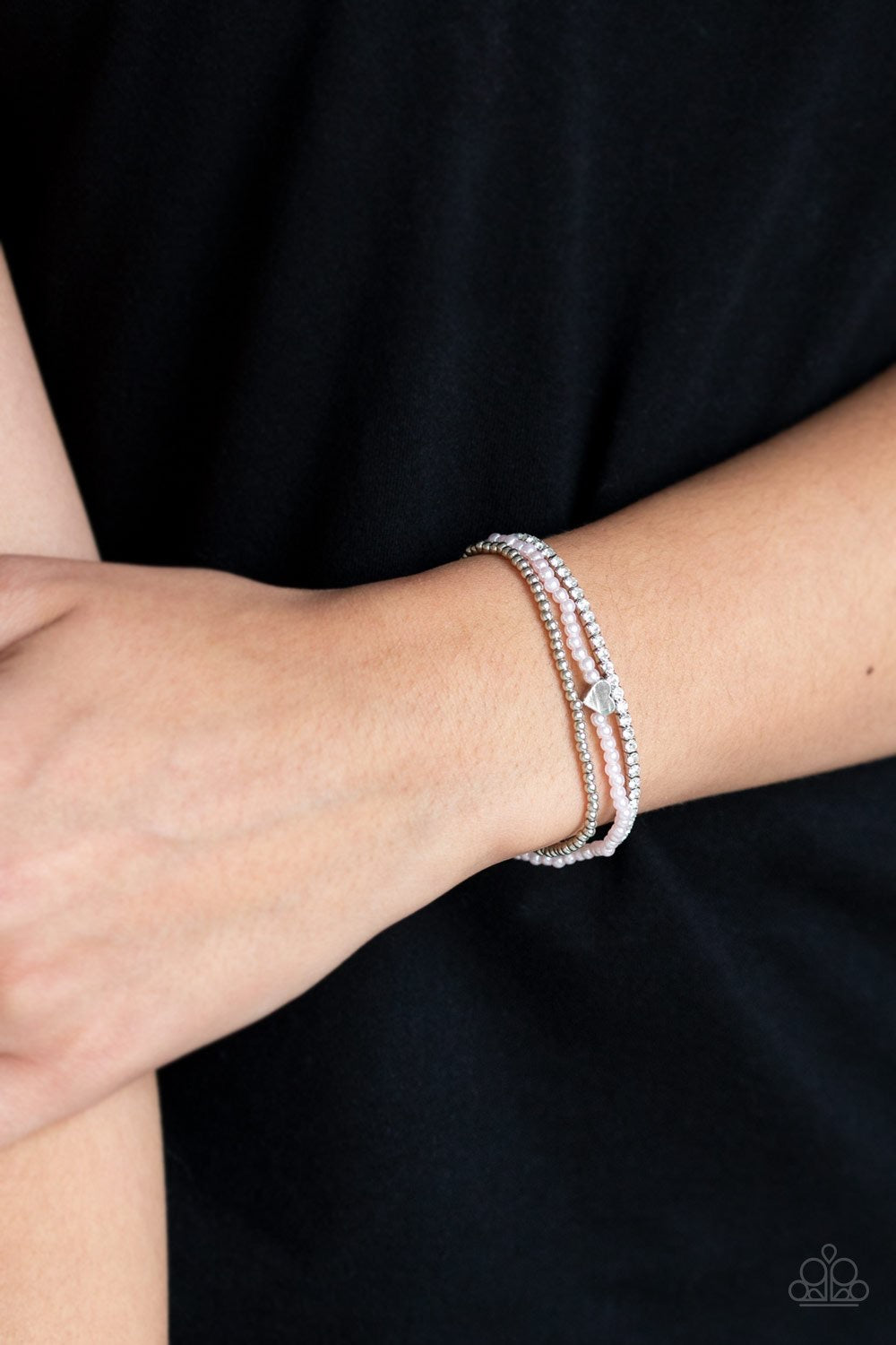 Cuter Than Cupid - Pink Bracelet