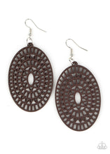 Load image into Gallery viewer, Tropical Retreat - Brown Earring
