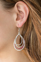 Load image into Gallery viewer, Start Each Day With Sparkle - Red Earring
