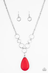 Livin’ On A PRAIRIE - Red Necklace
