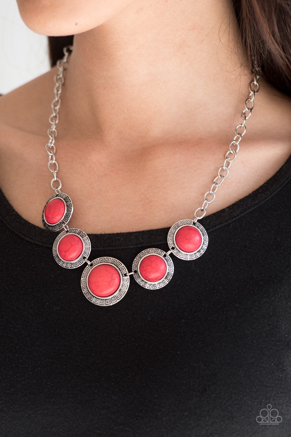 Mountain Roamer - Red Necklace