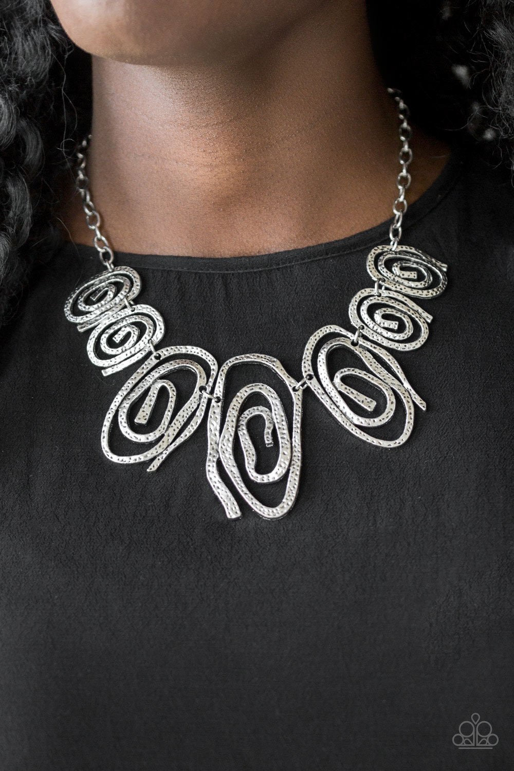 My Cave Is Your Cave - Silver Necklace