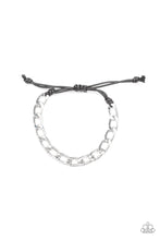 Load image into Gallery viewer, Goalpost - Silver Urban Bracelet
