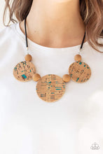 Load image into Gallery viewer, Pop The Cork - Blue Necklace
