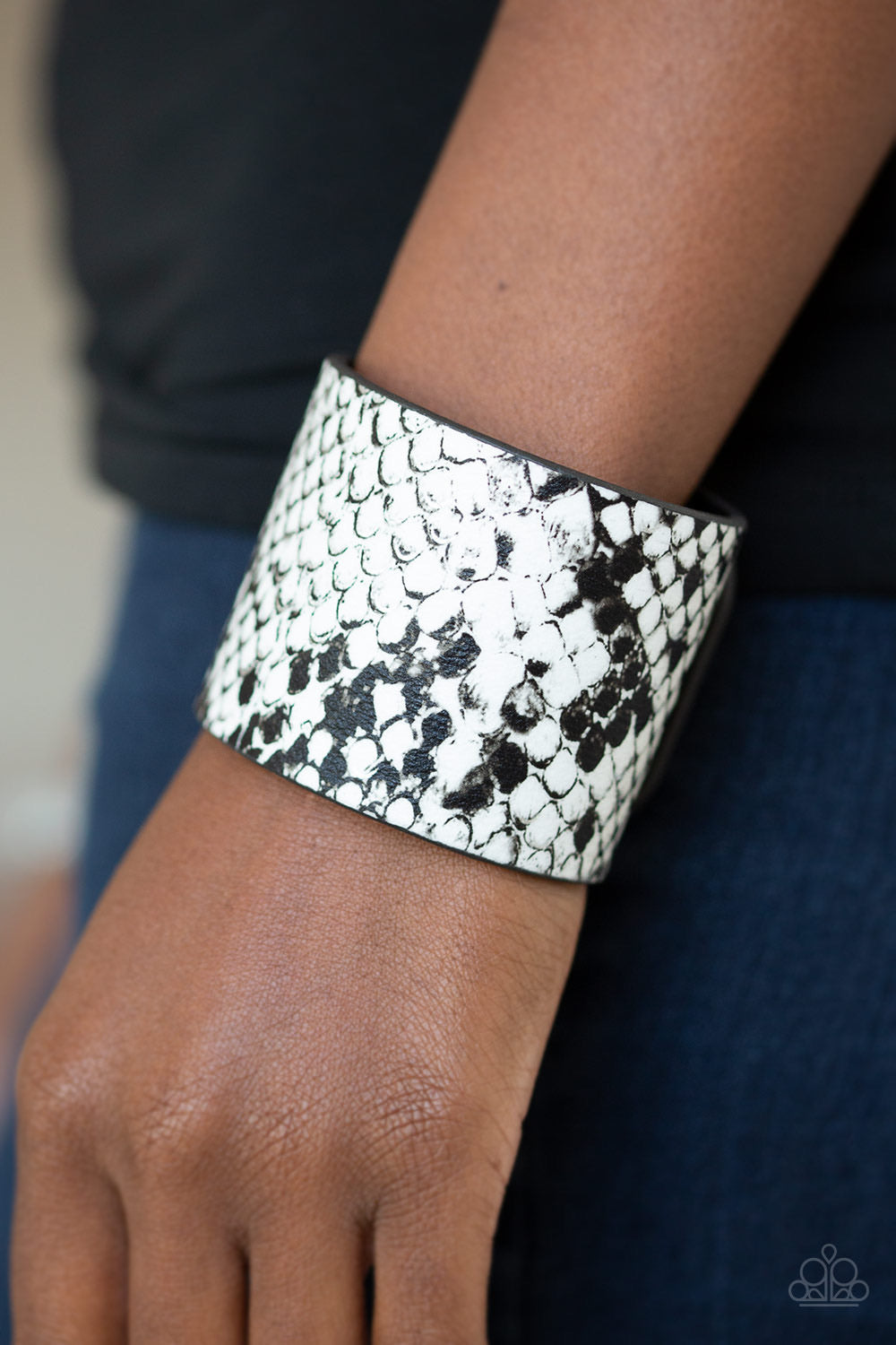 What’s HISS Is Mine - White Urban Bracelet
