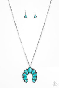 Stone Monument - Blue Necklace