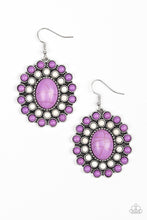 Load image into Gallery viewer, Stone Solstice - Purple Earring
