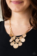 Load image into Gallery viewer, Works Every CHIME - Gold Necklace
