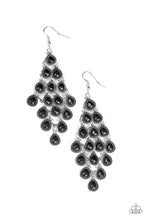Load image into Gallery viewer, Rural Rainstorms - Black Earring
