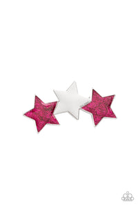 Don’t Get Me STAR-ted! - Pink Hair Clip