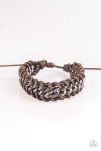 Racer Edge - Brown Urban Bracelet