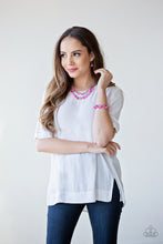 Load image into Gallery viewer, Plentiful Pebbles - Pink Bracelet
