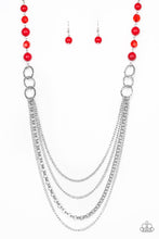Load image into Gallery viewer, Vividly Vivid - Red Necklace
