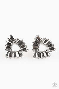 Renegade Shimmer - Silver Post Earring