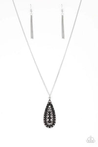 Tiki Tease - Black Necklace