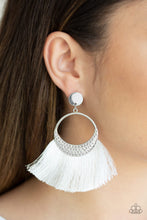 Load image into Gallery viewer, Spartan Spirit - White Earrings
