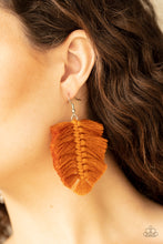 Load image into Gallery viewer, Knotted Native - Brown Earring
