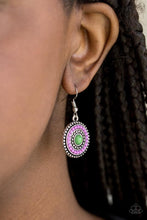 Load image into Gallery viewer, Rainbow Riviera - Purple Earring
