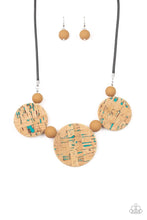 Load image into Gallery viewer, Pop The Cork - Blue Necklace
