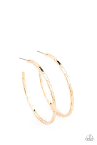 Unregulated - Gold Hoop Earring