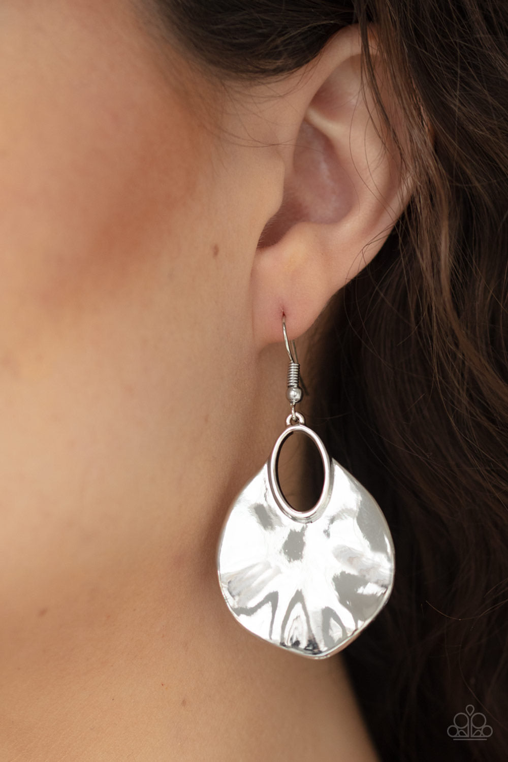Ruffled Refinery - Silver Earring