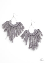 Load image into Gallery viewer, Wanna Piece of MACRAME? - Silver Earring
