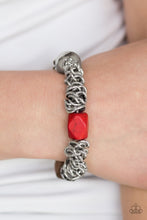 Load image into Gallery viewer, Mesmerizingly Magmatic - Red Bracelet
