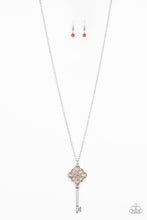 Load image into Gallery viewer, Unlocked - Pink Necklace

