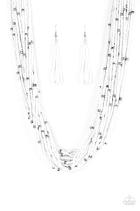 Summer Samba - White Necklace