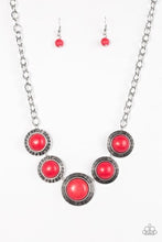 Load image into Gallery viewer, Mountain Roamer - Red Necklace
