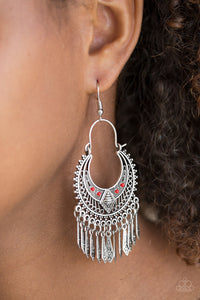 Walk On The WILDSIDE - Red Earring